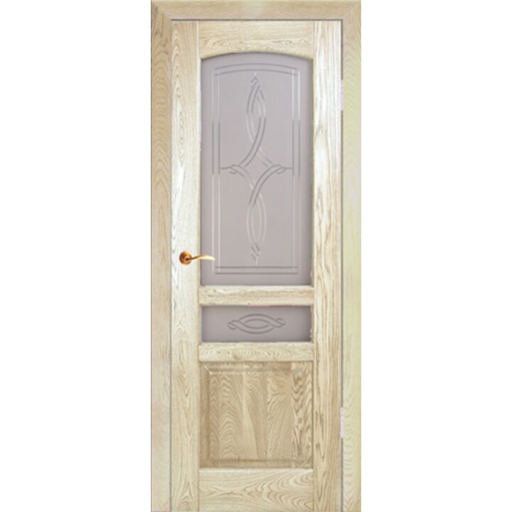 Дверь Кристина ПО, беленый дуб