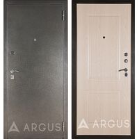 Дверь ДА-15 (антик серебро / Абсолют дуб беленый)