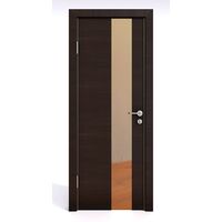 Дверь 504 Венге поперечный с бронзовым зеркалом