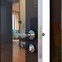 Дверь 504 Венге глянец с бронзовым зеркалом