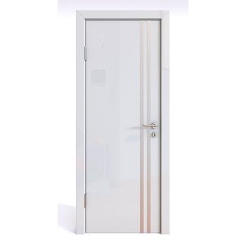 Дверь 506 Белый глянец