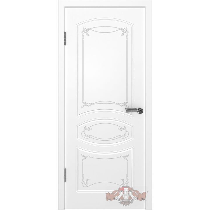 Дверь Версаль ДГ Белая эмаль