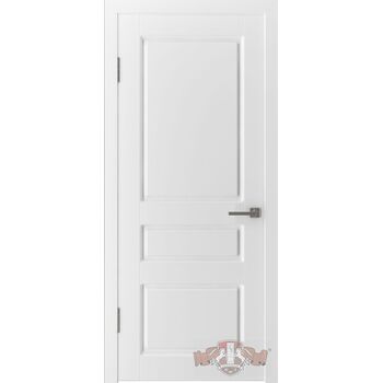 Межкомнатная дверь Честер (Белая эмаль) глухая