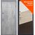 Дверь Спарта Грей, бетон темный ФЛ-299 / под панель