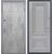 Дверь Спарта Грей, бетон темный ФЛ-299 / Сан Ремо 1 RAL 7037