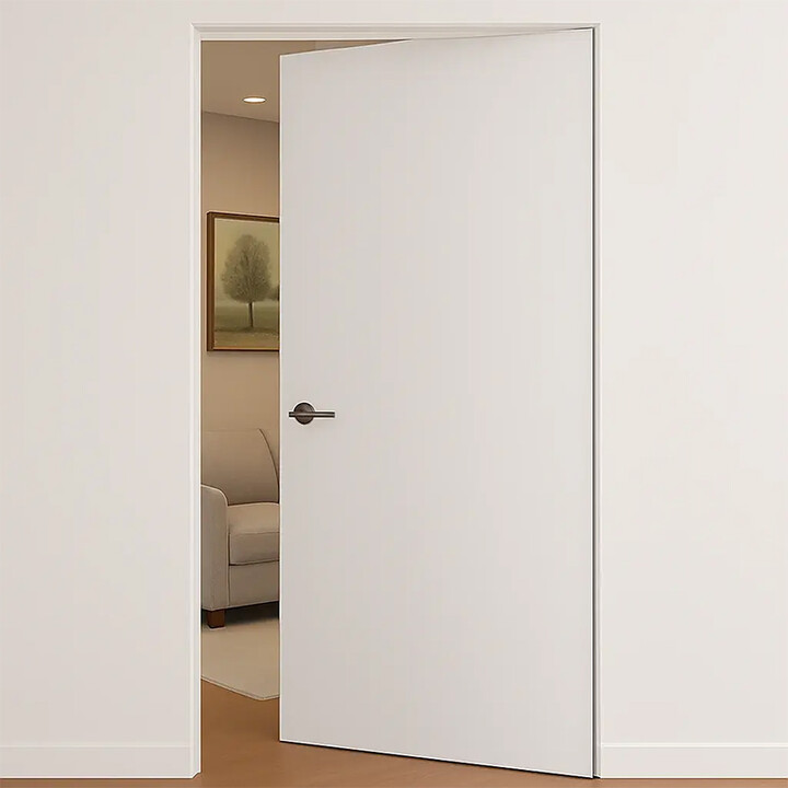 Межкомнатная дверь InWall Doors Invisible Revers под покраску, кромка ABC, 700х2000