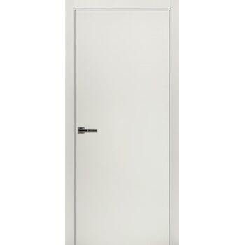 Межкомнатная дверь Экселент 2 ЭМ00 (белый) глухая, с магнитным замком и скрытыми петлями