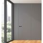 Межкомнатная дверь Краснодеревщик INVISIBLE (под отделку) кромка алюминиевая с 4х сторон