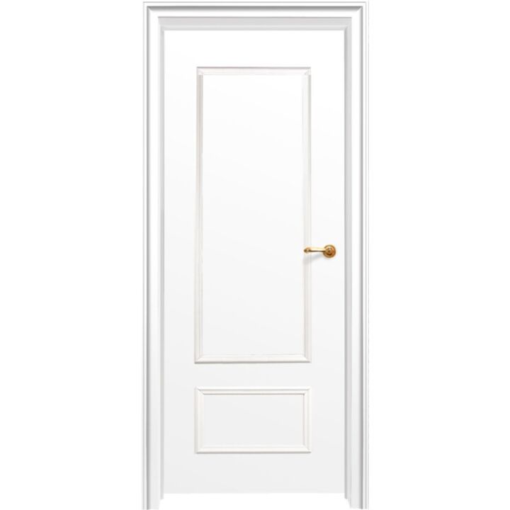 Межкомнатная дверь 201 (белая) глухая