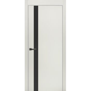 Межкомнатная дверь 401 (белый) стекло Лакобель Белый