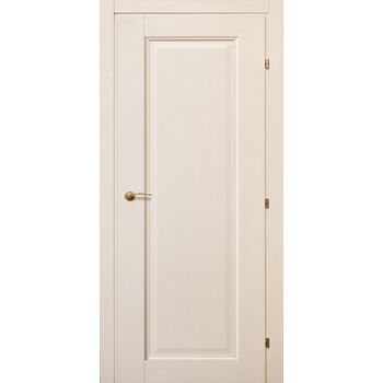 Межкомнатная дверь 6339 (дуб Белый, с патиной) глухая
