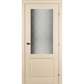 Межкомнатная дверь 6324 (санжан) стекло Кристалл