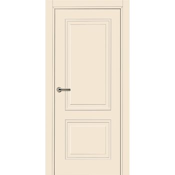 Межкомнатная дверь 722 (эмаль жемчужная по MDF) глухая, без фурнитуры