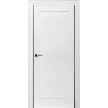 Межкомнатная дверь 731 (эмаль белая по MDF) глухая, размер полотна 700 без фурнитуры