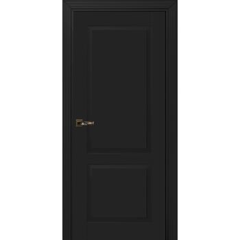 Межкомнатная дверь 732 (эмаль черная по MDF) глухая, без фурнитуры