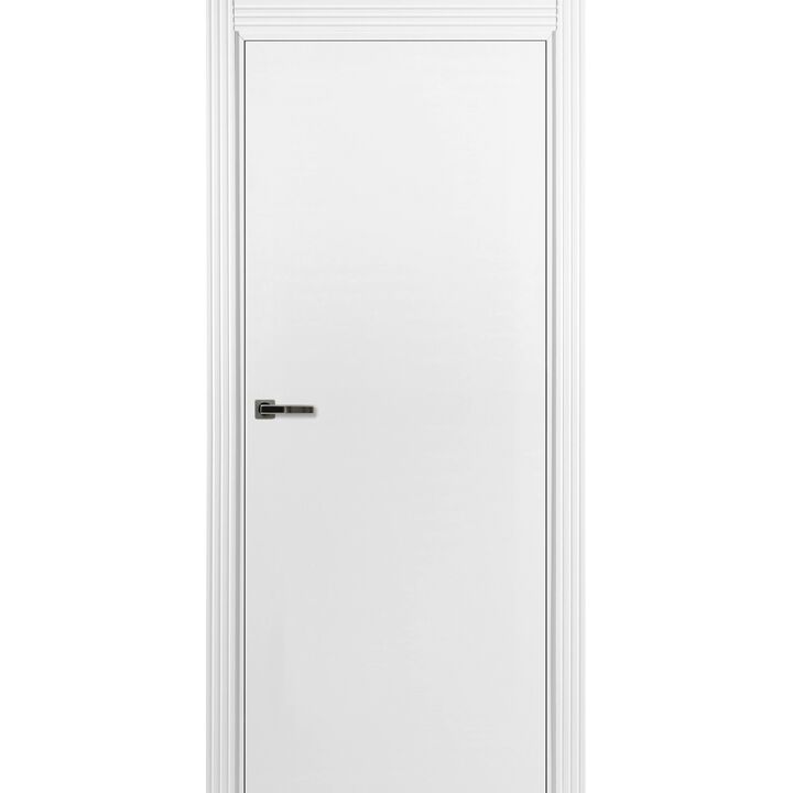 Межкомнатная дверь Краснодеревщик 730 (эмаль белая по MDF) глухая без фурнитуры Межкомнатная дверь Краснодеревщик 730 (эмаль белая по MDF) глухая без фурнитуры