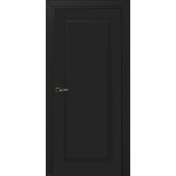 Межкомнатная дверь 731 (эмаль черная по MDF) глухая, без фурнитуры