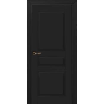 Межкомнатная дверь 733 (эмаль черная по MDF) глухая, без фурнитуры