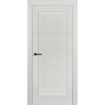 Межкомнатная дверь 741 (эмаль белая по шпону) глухая