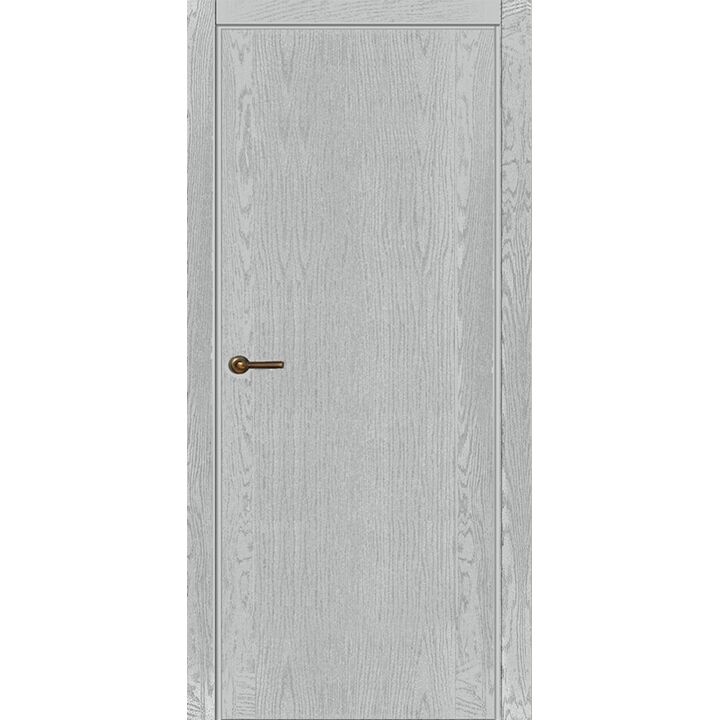 Межкомнатная дверь Краснодеревщик 740 (эмаль светло-серая по шпону) глухая Межкомнатная дверь Краснодеревщик 740 (эмаль светло-серая по шпону) глухая