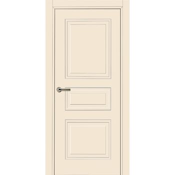 Межкомнатная дверь 753 (эмаль жемчужная по MDF) глухая
