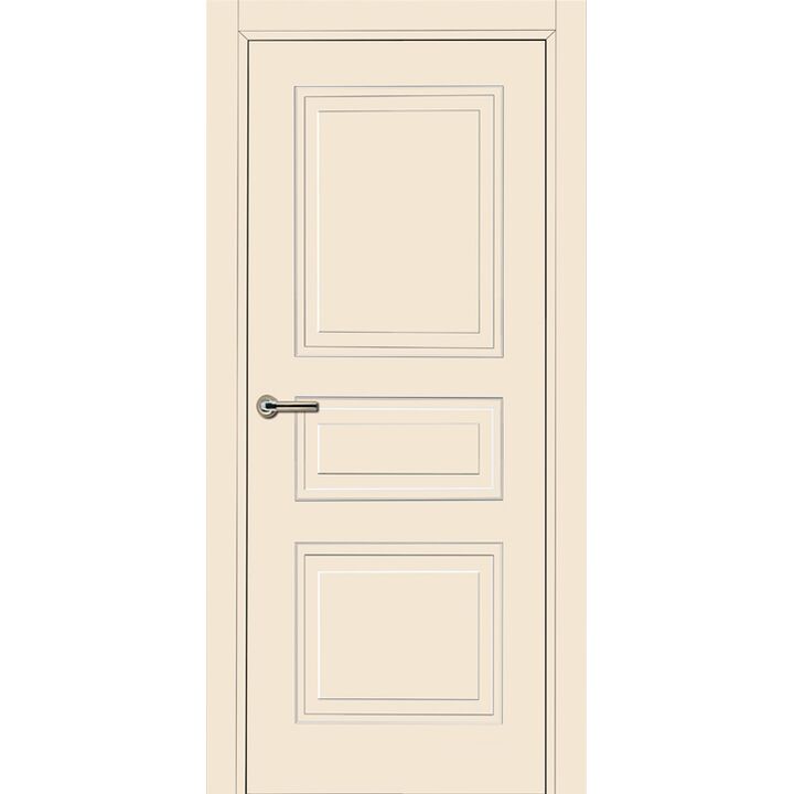 Межкомнатная дверь Краснодеревщик 753 (эмаль жемчужная по MDF) глухая Межкомнатная дверь Краснодеревщик 753 (эмаль жемчужная по MDF) глухая