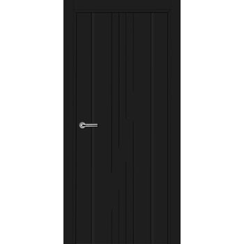 Межкомнатная дверь 757 (эмаль черная по MDF) глухая