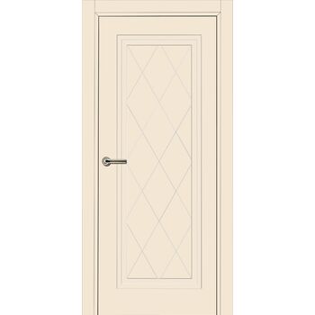 Межкомнатная дверь 755 (эмаль жемчужная по MDF) глухая