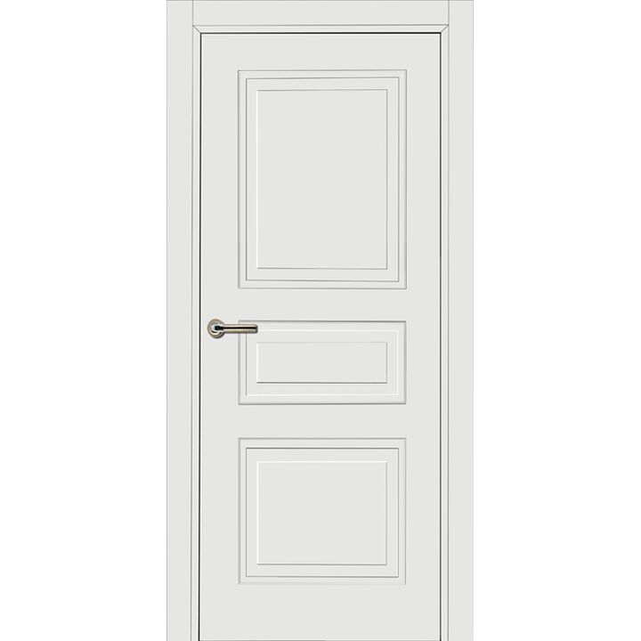 Межкомнатная дверь Краснодеревщик 753 (эмаль белая по MDF) глухая Межкомнатная дверь Краснодеревщик 753 (эмаль белая по MDF) глухая