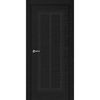 Межкомнатная дверь 774 (эмаль черная по шпону) глухая