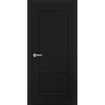 Межкомнатная дверь 792 (эмаль черная по MDF) глухая