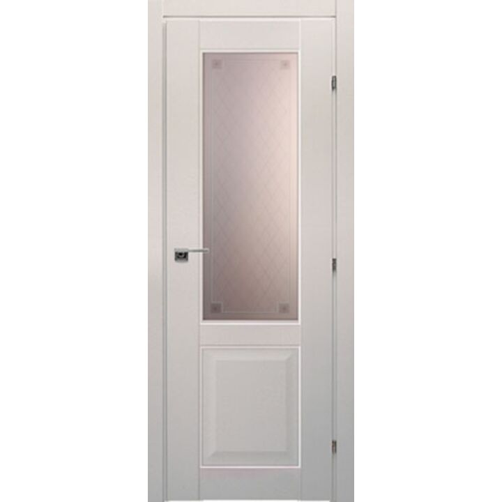 Дверь 63.24 Белый Стекло Пико