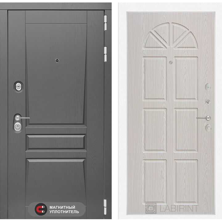 Входная дверь Лабиринт Платинум 15 - Алмон 25 Входная дверь Лабиринт Платинум 15 - Алмон 25