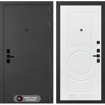 Входная дверь Лабиринт Соналаб 23 - Белый софт
