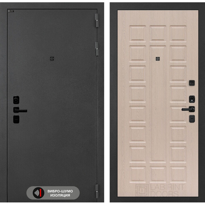 Входная дверь Лабиринт Соналаб 04 - Беленый дуб