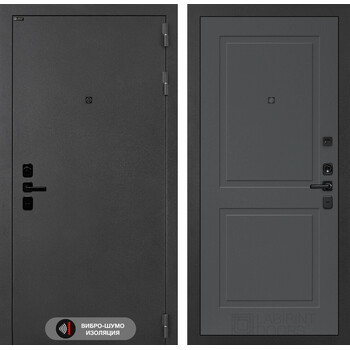 Входная дверь Лабиринт Соналаб 11 - Графит софт