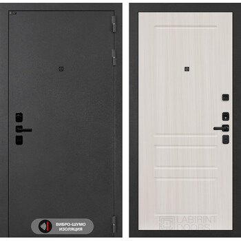 Входная дверь Лабиринт Соналаб 03 - Сандал белый