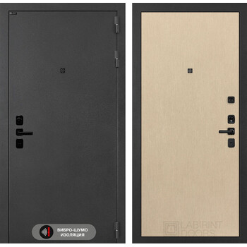 Входная дверь Лабиринт Соналаб 05 - Венге светлый