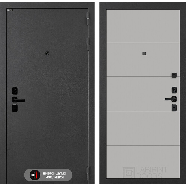 Входная дверь Лабиринт Соналаб 13 - Грей софт