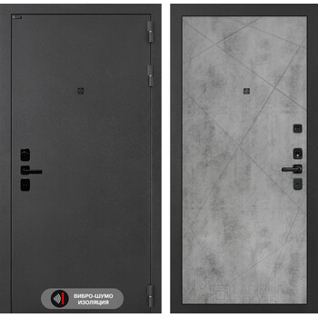 Входная дверь Лабиринт Соналаб 24 - Бетон светлый