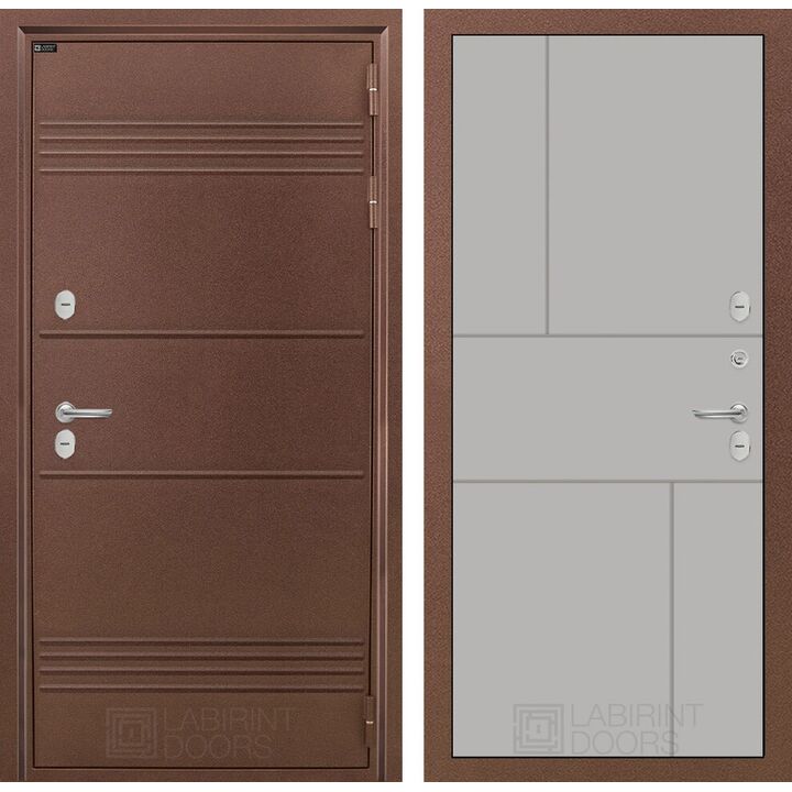 Входная дверь Лабиринт Термо Лайт 21- Грей софт Входная дверь Лабиринт Термо Лайт 21- Грей софт