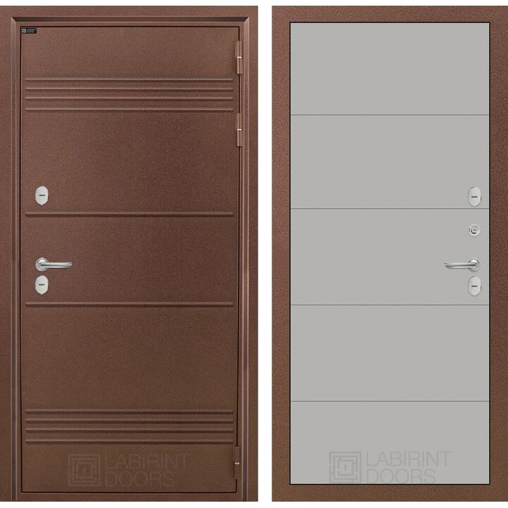 Входная дверь Лабиринт Термо Лайт 13 - Грей софт Входная дверь Лабиринт Термо Лайт 13 - Грей софт