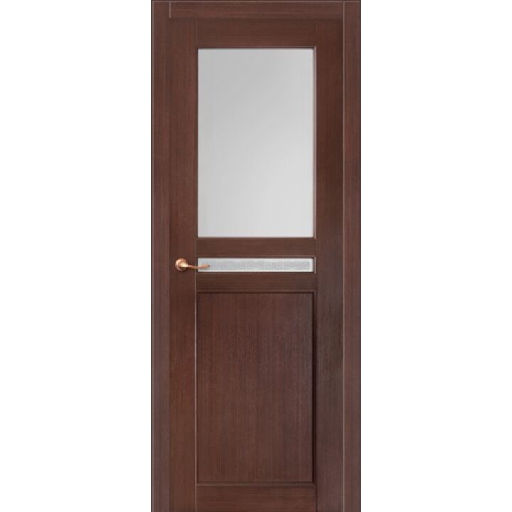 Дверь Данди Венге стекло Орнамент - модель сняли с производства
