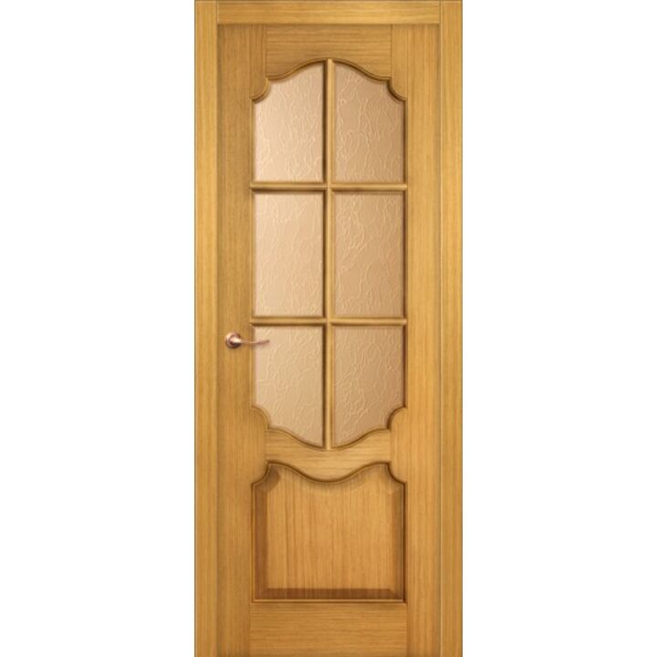 Дверь Гала Дуб стекло Нил бронза - модель сняли с производства