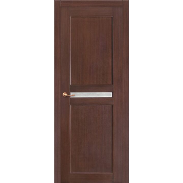 Дверь Данди Венге стекло Орнамент узкое - модель сняли с производства