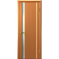 Дверь Синай-1 Светлый Анегри Т34, стекло белое