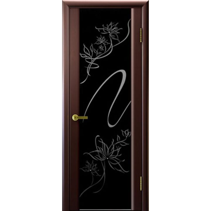 Дверь Синай-3 Венге, стекло Альмека