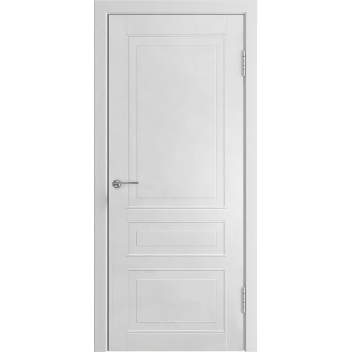 Дверь L-5.3 ДГ Белая эмаль