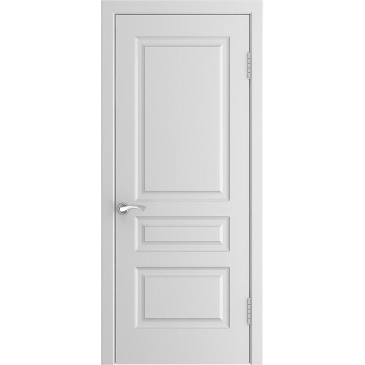 Дверь L-2 ДГ Белая эмаль