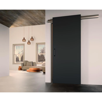 Комплект Морелли ESTHETIC для одностворчатой двери от 500 до 1000мм, с доводчиками, цвет - черный